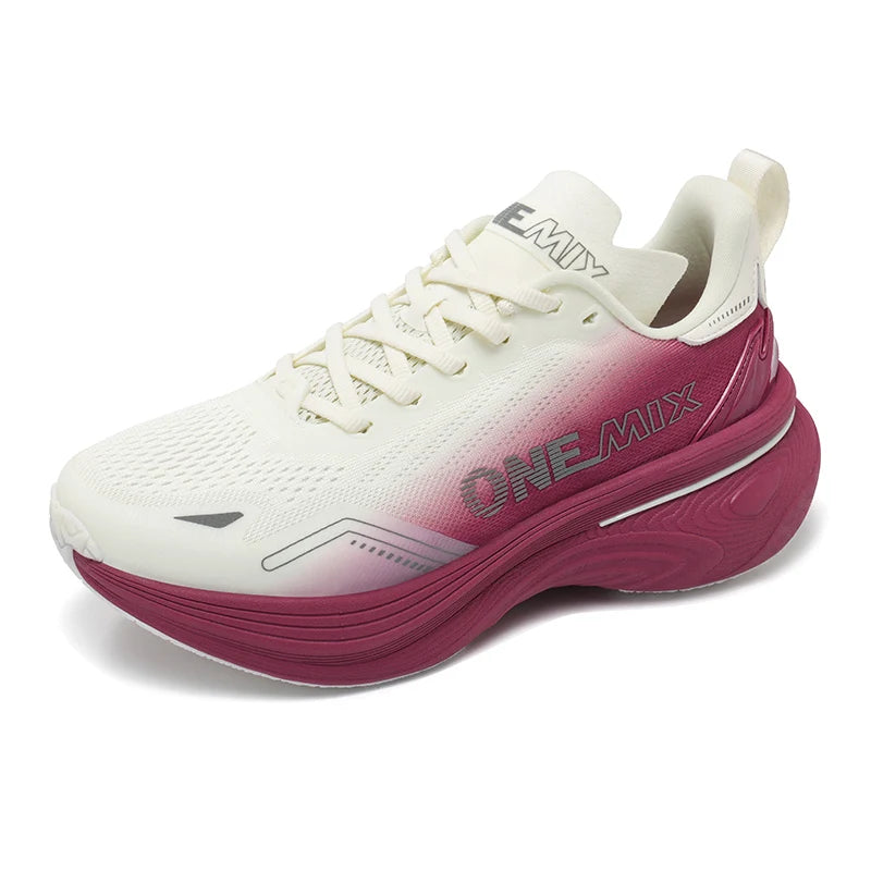 ONEMIX Nuove scarpe da corsa a forma di cuscino per donna e uomo, leggere, alla moda, da esterno, sneakers da strada, scarpe sportive da allenamento, jogging e fitness