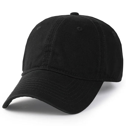 Cappellino da baseball da uomo e da donna oversize XXL, 100% cotone, cappellino da baseball grande per teste grandi 56-63 cm (23,5"-25,5"), cappellino "dad cap" semplice e regolabile