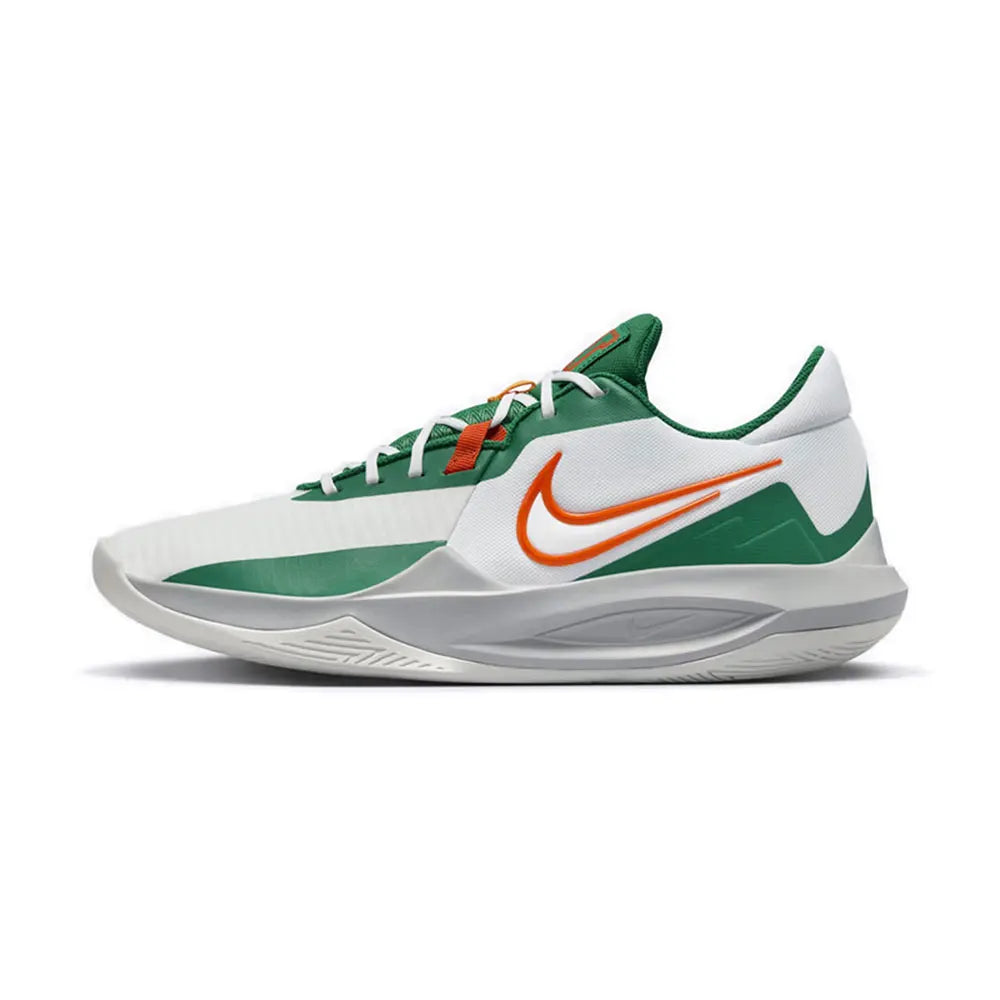 Nike Precision 6 Comfortable and Versatile Low-Top Basketball Shoes for Men in Black IO7605-040