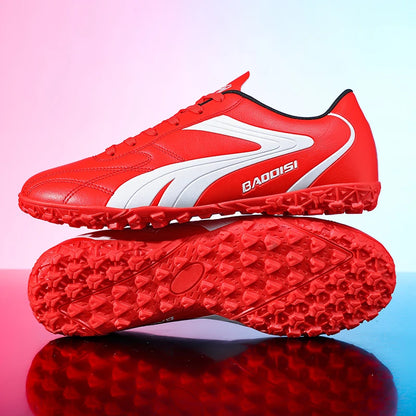 Fodboldsko til mænd, åndbare fodboldstøvler, futsal, ultralette professionelle træningssneakers, unisex græsknopper til kamp og sport