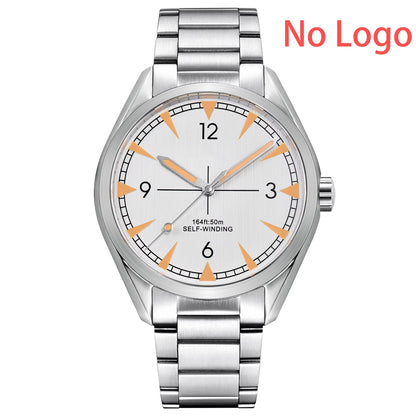 CORGEUT NH35/MIYOTA 8215 Watches Man Cattle Belt Automatic Mechanical Sapphire Glass Watches Fashion Casual Sports Watches