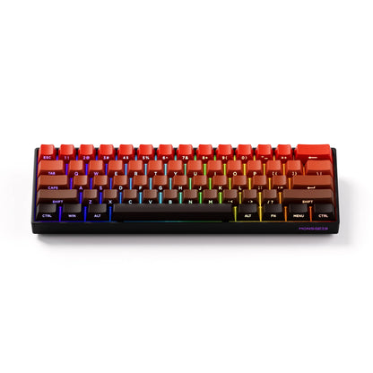 Teclado Mecânico Akko MonsGeek FUN60 com Switch Magnético, 60%, Teclado Gaming, Rapid Trigger 0.01mm, 8K, ARGB, HE/TMR, Teclado Personalizado