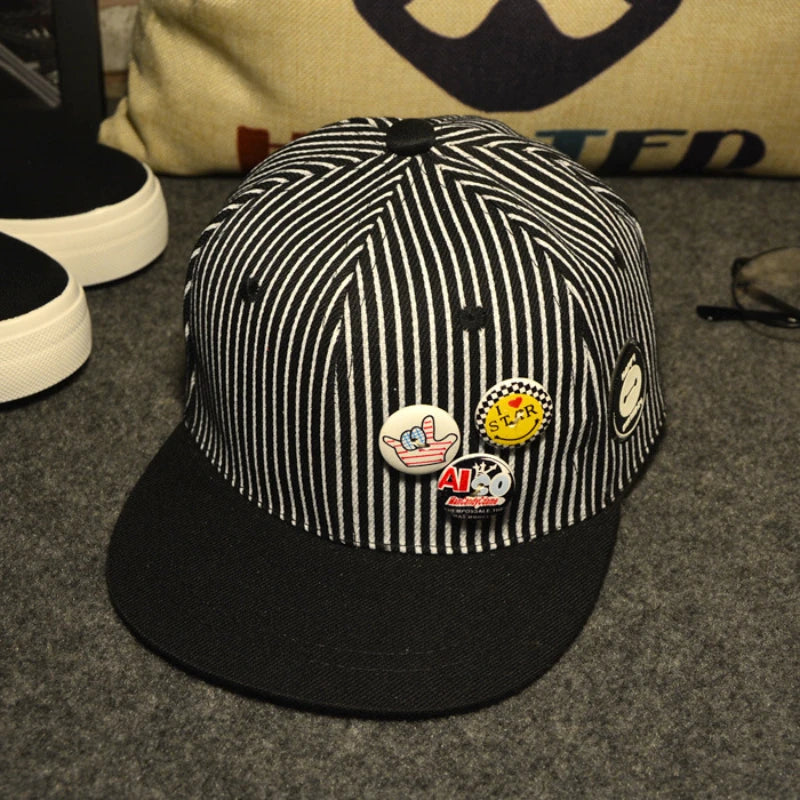 Children's Baseball Cap Girls Fashion All-match Korean Version of The Sun-shading Hats Boys Outdoor Street Cool Hip-hop Caps