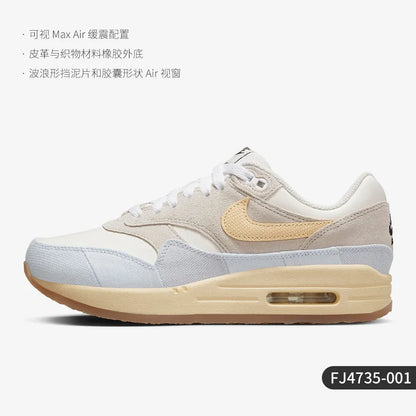 Nike Genuine New Air Max 1 Women's Fashionable Casual Sports Shoes FJ4735-001