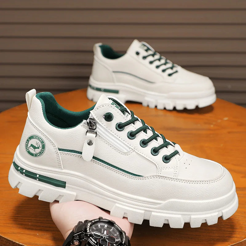 Lässige Herren-Sportschuhe für Outdoor, Wandern und Streetwear – bequem, modisch, mit dicker Sohle