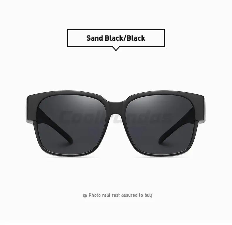 Fit Over myopia glasses cover Sunglasse Polarized Men Women UV400 Goggles Outdoor Travel Driving Anti-Glare Cover Sun Glasses