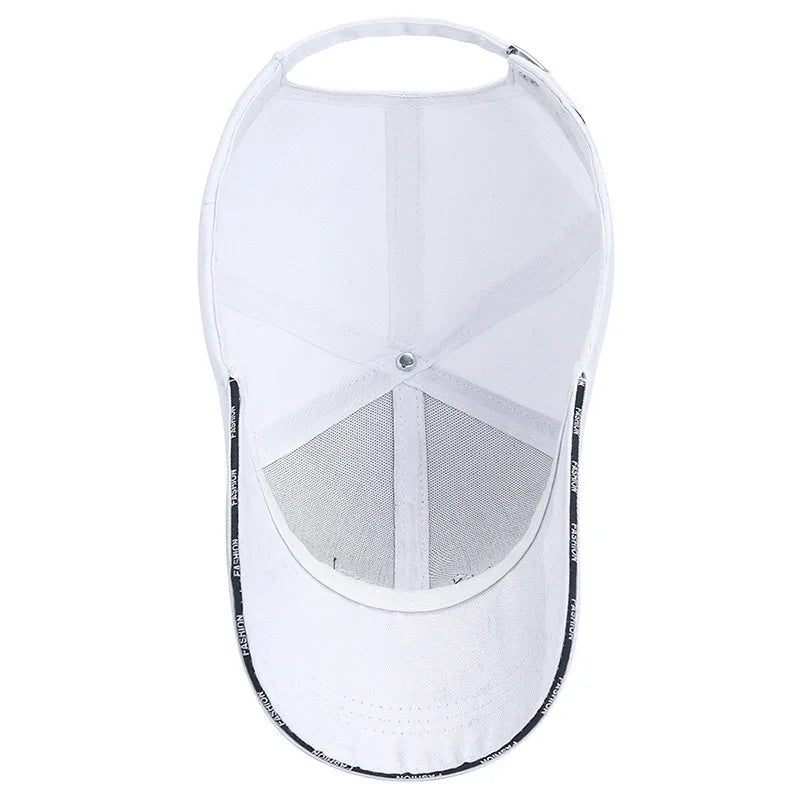 Cappellino da baseball per primavera e autunno, cappellino casual con visiera a becco d’anatra per studenti e studentesse, cappellino per coppie