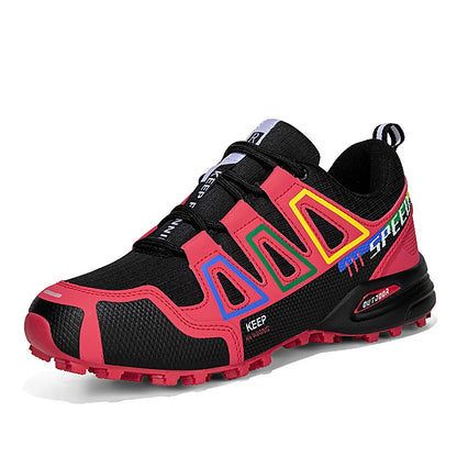 Mens Hiking Shoes Outdoor Off-road Anti Slip Leisure Mountain Camping Sneakers Unisex Comfortable Cushioning Travel Hiking Shoes