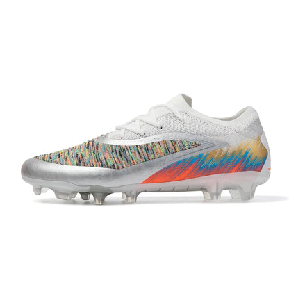 New Men Football Boots Shoes Match Training Soccer Shoes Non-Slip Cleats Long Spikes FG Ultralight Outdoor Sneaker Drop Shipping