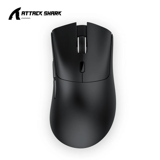 Attack Shark R1 kabellose Maus mit 18000dpi, 1000Hz, Tri-Mode-Verbindung, PAW3311, Makro-Gaming-Maus