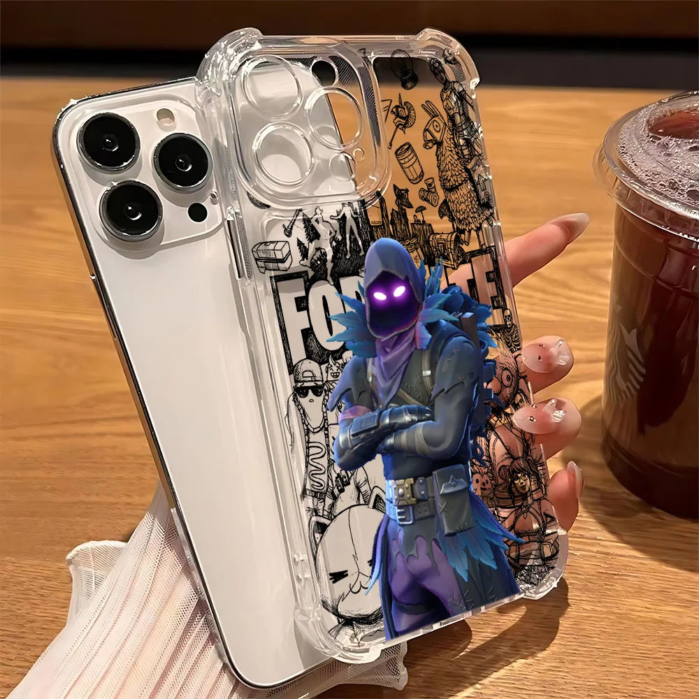 Fortnite Gaming-Handyhülle für Samsung A37 A57 A17 A07 A06 A56 A26 A33 A54 A51 A13 A73 A55 A53 A36 A35 A34 A25 A24 A23 A16 4G 5G