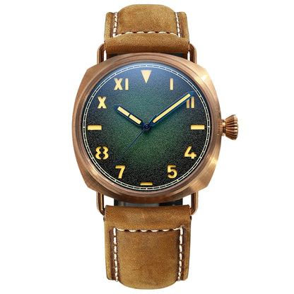 STEELFLIER Official SF760S Luxury Bronze Mechanical Watch NH35 Movement Sapphire Crystal Swiss Luminous 20Bar Waterproof Wristwatch