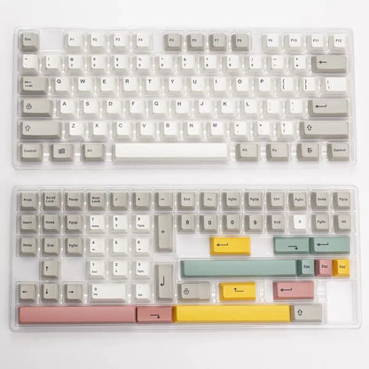 134 teclas 9009 Retro Keycaps para teclado mecânico gaming com switches MX, perfil Cherry, keycaps PBT personalizadas por sublimação de tinta