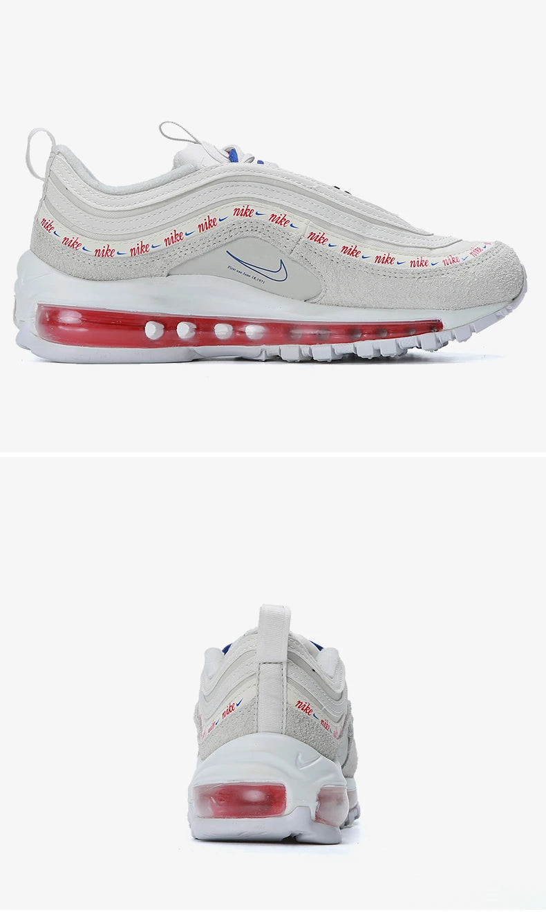 Nike Original AIR MAX 97 Damen-Low-Top-Sportschuhe mit Air-Dämpfung DC4013-001