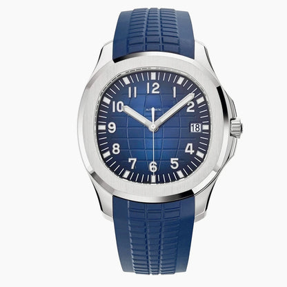 Automatic Men's Watch Sapphire Stainless Steel Sport Waterproof Luminous Rubber Mechanical Luxury Military Watches