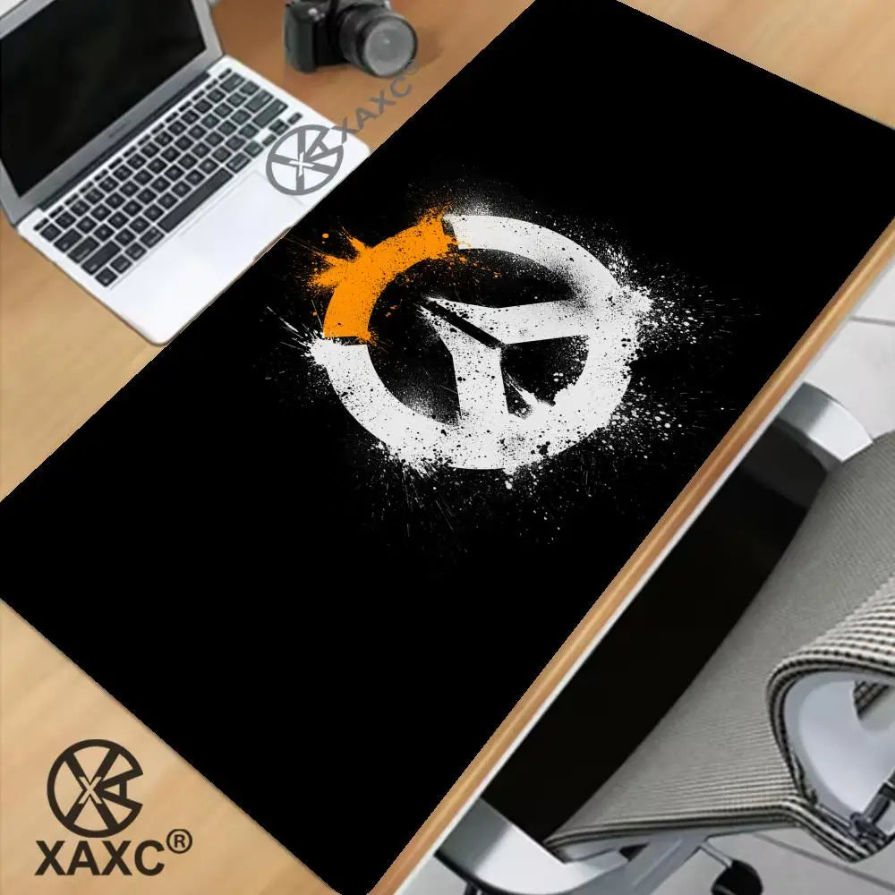 Großes Overwatch-Mauspad Kawaii XXL PC-Computer-Schreibtischmatte Gamer-Büroteppich Tastatur-Tisch Gaming-Zubehör MousepadXAXC