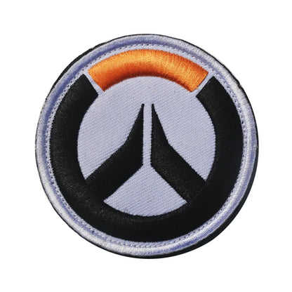 Overwatch D.Va bestickter Magic-Arm-Patch-Sticker für Cosplay, Rucksack und Kleidung – Aufkleber-Dekoration, Fan-Merchandise, Geschenk