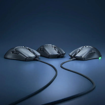 Razer NEW YEAR GIFT gift Thunder Snake Viper Mini Computer Esports Cable Gaming Mouse Laptop RGB Light, Small Hand Mouse