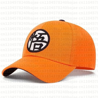Unisex-Goku-Baseballkappen – Frühjahr und Herbst – Outdoor – verstellbare Freizeitmützen – Sonnenschutzmützen