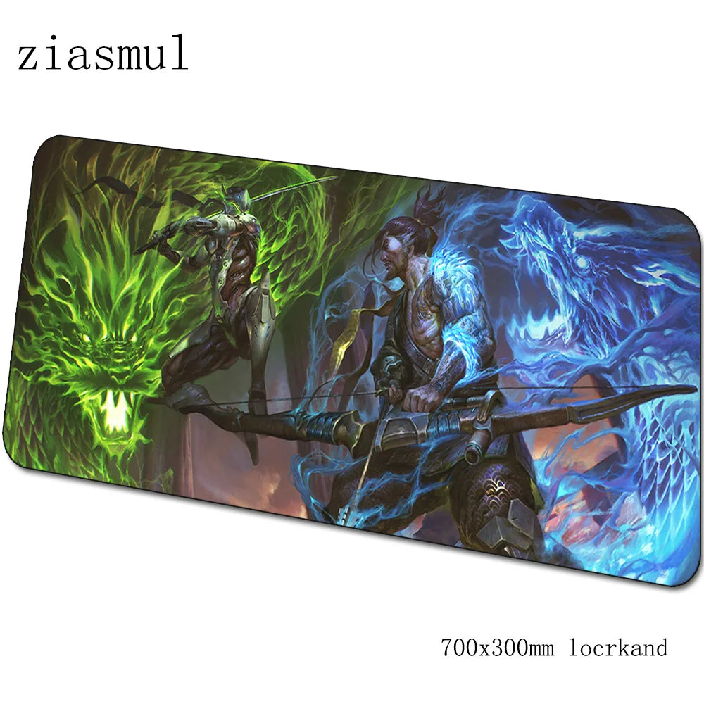 Overwatch mouse pad Cartoon Computer Mat 700x300x3mm gaming mousepad large Indie Pop mouse pad keyboard games PC gamer desk