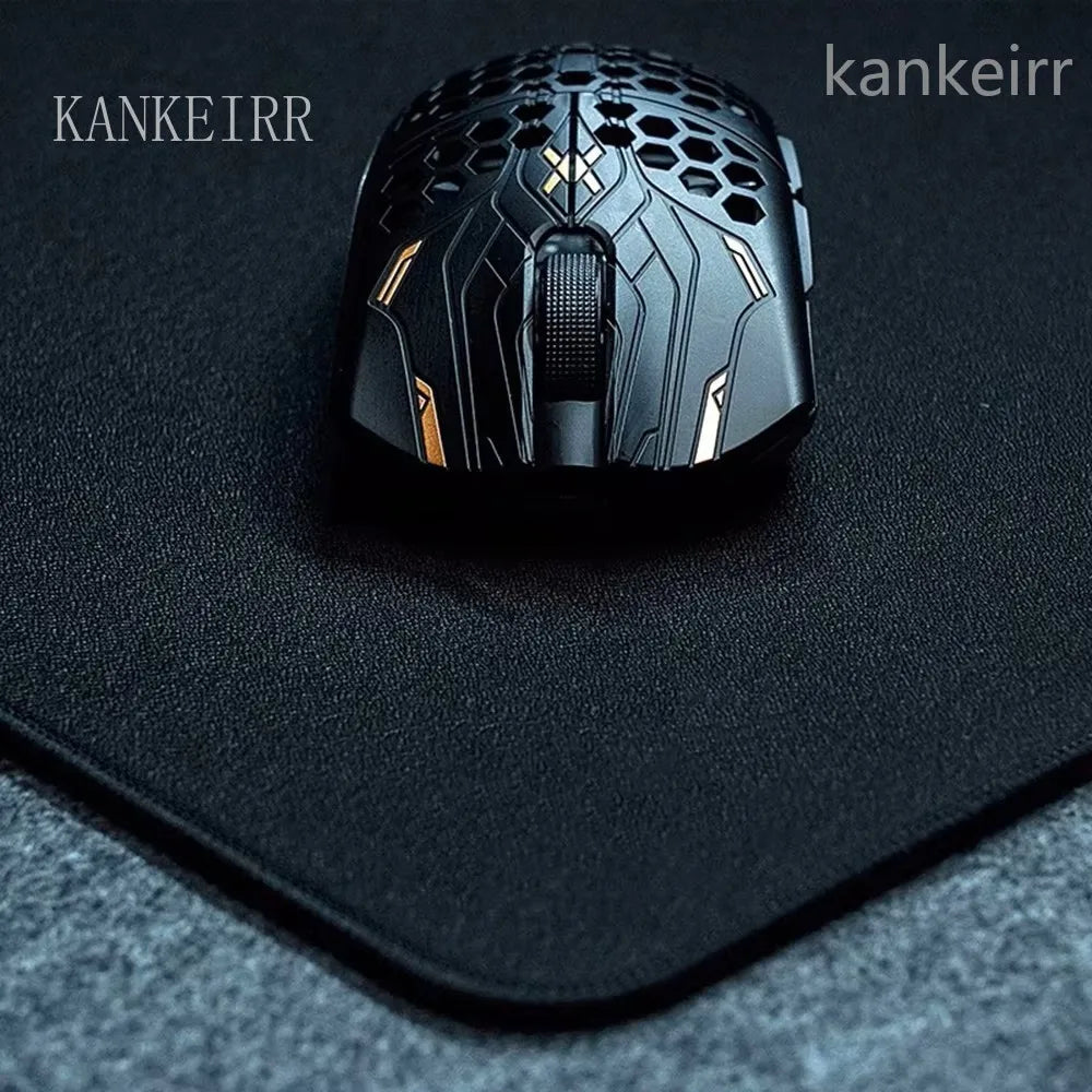 Schwarzes Speed-Mousepad, einfarbig, hochelastisch, rutschfeste Unterseite, Gaming-Mausmatte, Premium-E-Sports-Mousepad, ultrafeine Oberfläche, Deskmat