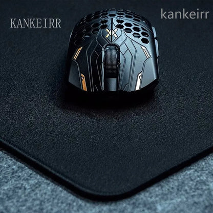 Schwarzes Speed-Mousepad, einfarbig, hochelastisch, rutschfeste Unterseite, Gaming-Mausmatte, Premium-E-Sports-Mousepad, ultrafeine Oberfläche, Deskmat