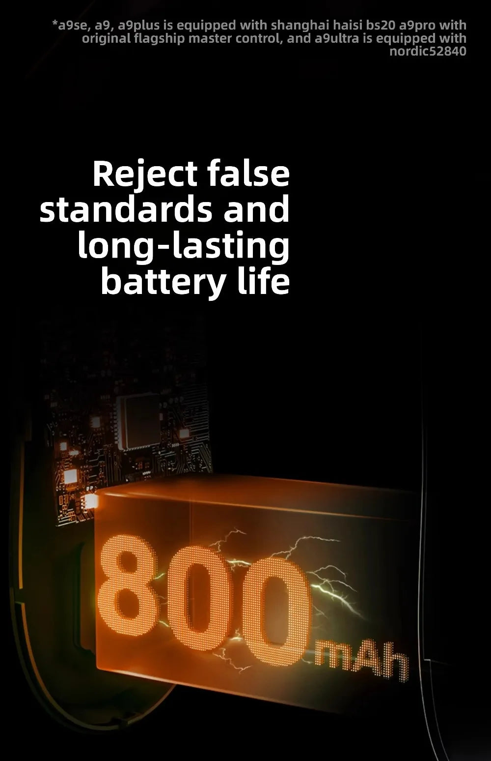 Rato Gaming Bluetooth Sem Fios ATK Dragonfly A9, Design Ergonómico, Resposta Rápida, PAW3950 Ultra, 800mAh, Leve, 8KHz, eSports