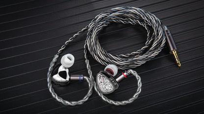 KBEAR Tourbillon-Pro TB-PRO in-Earphone 10mm DD High Resolution TypeC HIFI Wired Earbuds PU+PEEK+DLC Composite Diaphragm