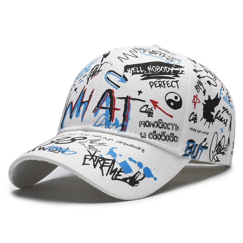 Mode Hip Hop Baseballkeps personlighet Trucker-kepsar Bomull Snapback-keps Utomhus solhattar sport fritidskeps