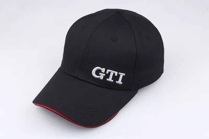New Letter Men's And Women's Racing Hat Car Golf GTI Baseball Cap Sports And Leisure Hat Outdoor Camping Beach Sun Hat B185