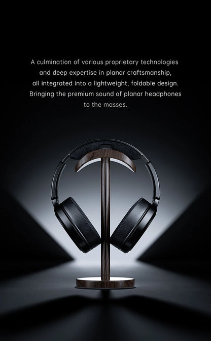 FiiO JT7 Planar-Magnetic-Audiophile-Kopfhörer – kabelgebundenes Over-Ear-HiFi-Headset mit 95x86mm-Treiber, verstellbarem Kopfbügel und 4.4mm/3.5mm-Kabel