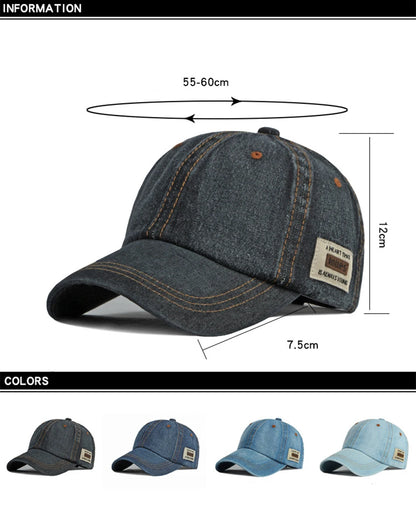 FS Brand Blue Denim Hat For Men Summer Baseball Caps Luxury Women Designer Hat Streetwear Trucker Cap Gorras Para Hombre 2026