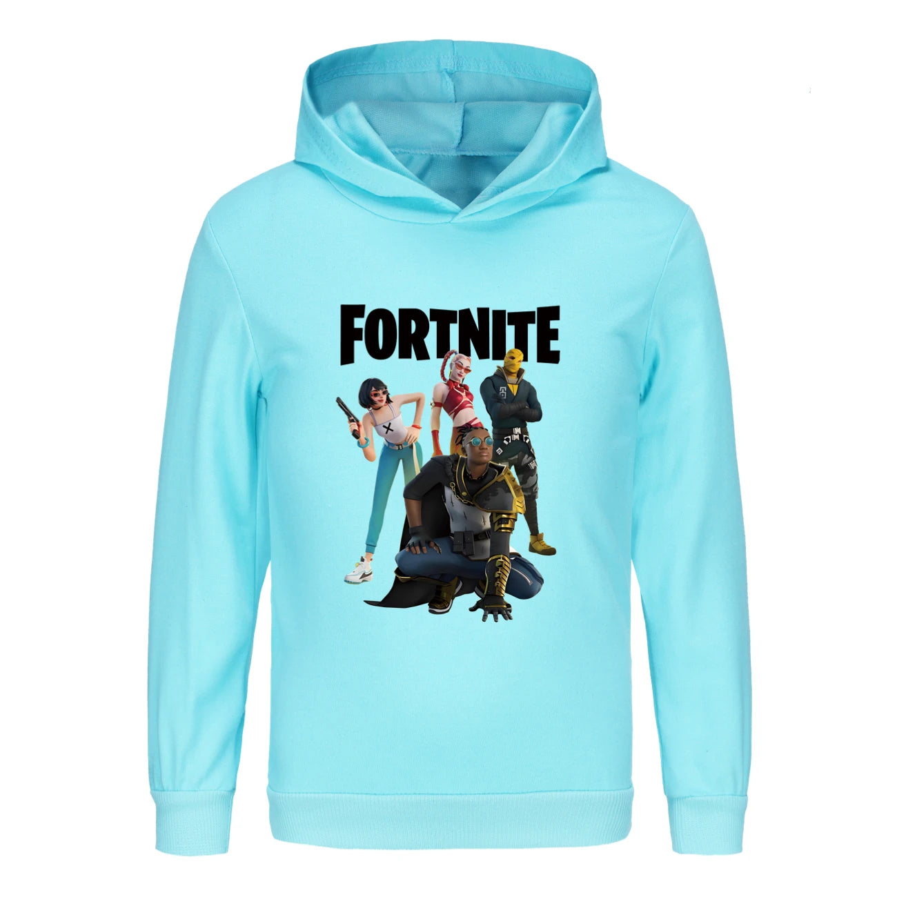 Hoodie Fortnite para Crianças Roupa de Princesa para Meninas Moda Bebé Rapazes Roupa Primavera Outono Sweatshirt Tops Infantis 4403