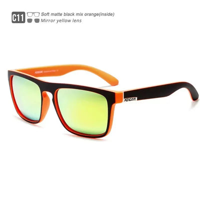 Outdoor Sport Square Myopia Lens Prescription Sunglasses Men Polarized Driving Anti-Glare Myopes Lunettes 0 -0.5 -0.75 To -6.0