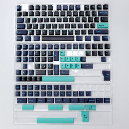 KBDiy 174 Teclas/Conjunto PBT GMK Apollo Keycap Double Shot Minimalista ISO Perfil Cherry para Teclado Mecânico Gaming Keycaps para MX