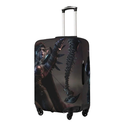 World Of Warcraft Sylvanas Windrunner Suitcase Cover Travel Holiday Fun Luggage Supplies Protection