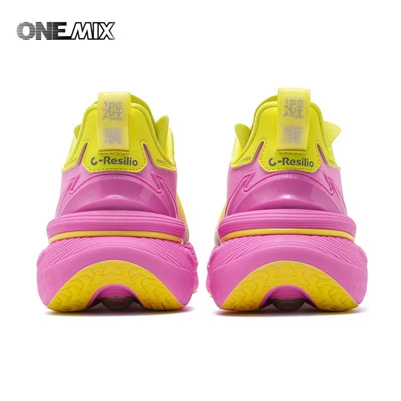 ONEMIX Nuove scarpe da corsa a forma di cuscino per donna e uomo, leggere, alla moda, da esterno, sneakers da strada, scarpe sportive da allenamento, jogging e fitness