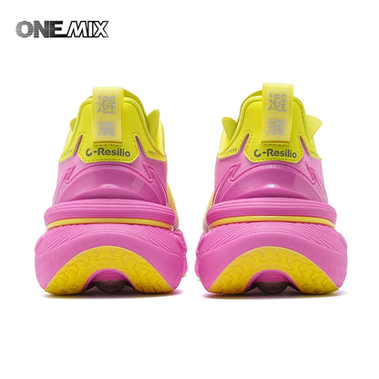 ONEMIX Nuove scarpe da corsa a forma di cuscino per donna e uomo, leggere, alla moda, da esterno, sneakers da strada, scarpe sportive da allenamento, jogging e fitness