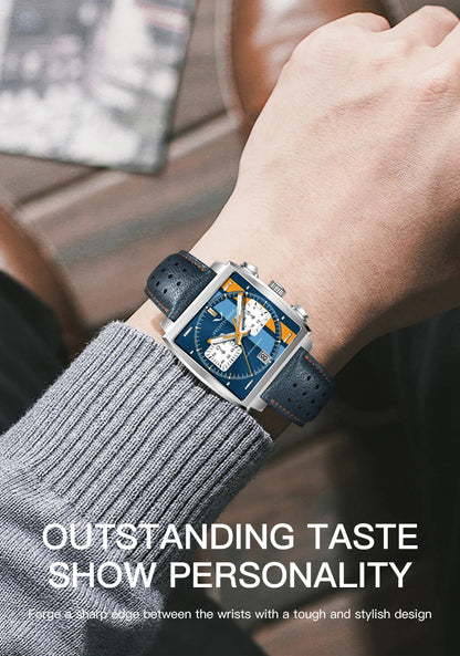 Specht & Söhne New Hot Watches Men Luxury Brand Male Japan VK64 Chronograph Trendy Sport Wristwatch Waterproof