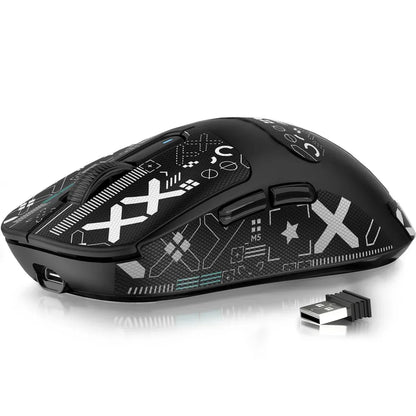 ATTACK SHARK X3/X3PRO 4K/8K Wireless Gaming Mouse, 26K DPI, Tri-Mode (Wired/2.4GHz/BT5.2), Lightweight, PAW3395 Sensor For Gamer
