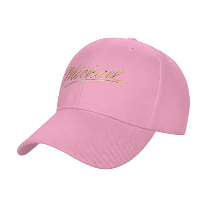 Cappellino da baseball con logo Michael Biopic Sun - Cappellini estivi casual hip hop da uomo per Michael Jackson - Cappellini da baseball per adulti, da caccia e da campeggio