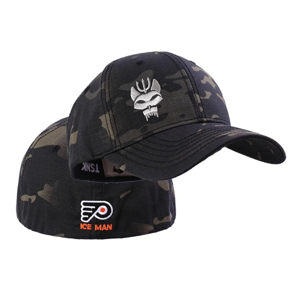 Practical Seal Team Series Baseball Caps Acrylic Fibers National Flag Snapback Hat Cotton Stretchable Hat