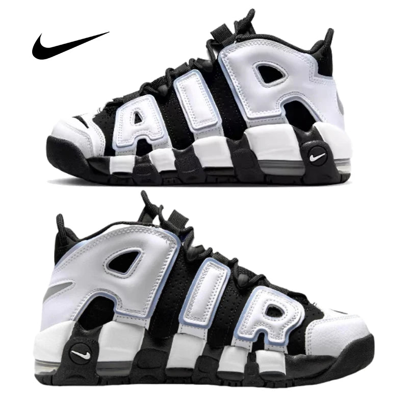 Nike Air Uptempo Scottie Pippen Sapatilhas de Basquetebol Casuais de Cano Baixo com Amortecimento Air para Homem e Mulher DQ6200-001