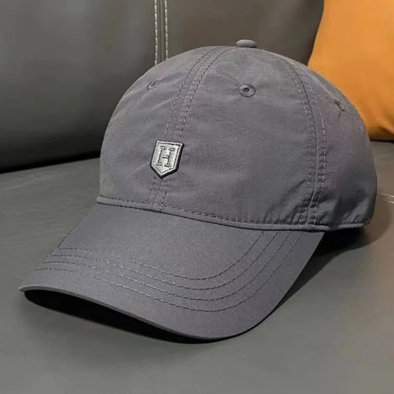 Baseballpet met UV-bescherming – Sneldrogende zachte bovenkant, ademende strapback, ideaal voor wandelen, vissen en buitenactiviteiten