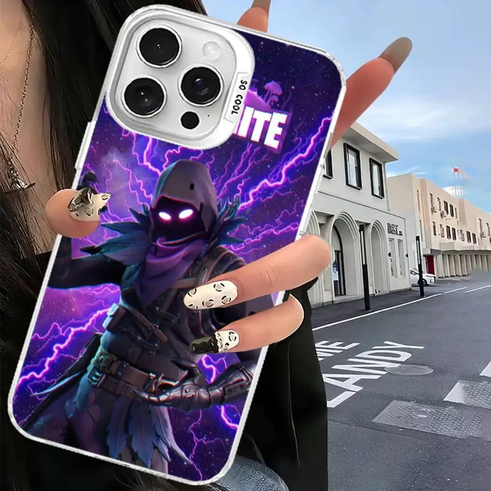 Classic Game Hot Fortnites Phone Case for Xiaomi Redmi Note 7 8 9 9S 10 11 12 13 14 15 Pro Plus 4G 5G Anti-Fall Matte Back Cover