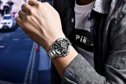 PAGANI DESIGN Fashion Men's Sports Automatic Mechanical Watch NH35 Stainless Steel Sapphire waterproof watch reloj hombre PD1661