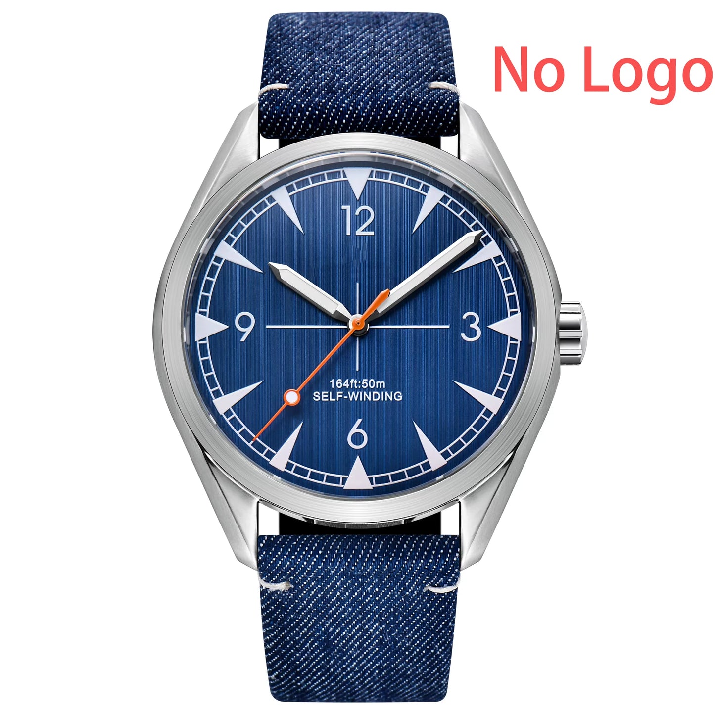 CORGEUT NH35/MIYOTA 8215 Watches Man Cattle Belt Automatic Mechanical Sapphire Glass Watches Fashion Casual Sports Watches