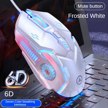Original G5 Wired Mouse Backlight High Sensitivity 6 Keys Macro Programming Gaming Mechanical Mouse For Game Computer Tablet PC