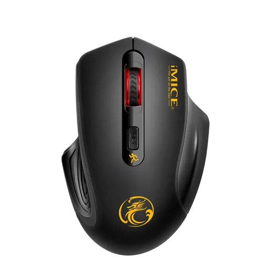 Neue kabellose Maus, 2000DPI einstellbar, USB-3.0-Empfänger, optische Computermaus, 2.4GHz Gaming-Maus, ergonomisches Design für Laptop