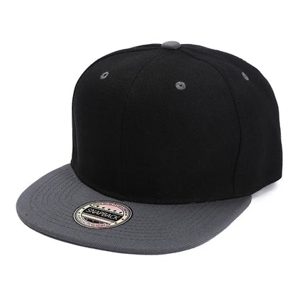 Custom Print Embroidery Logo Flat-brimmed baseball cap Unisex Outdoor Hat Hip Hop Dad Hat Gorras Hombre Street Snapback Hat